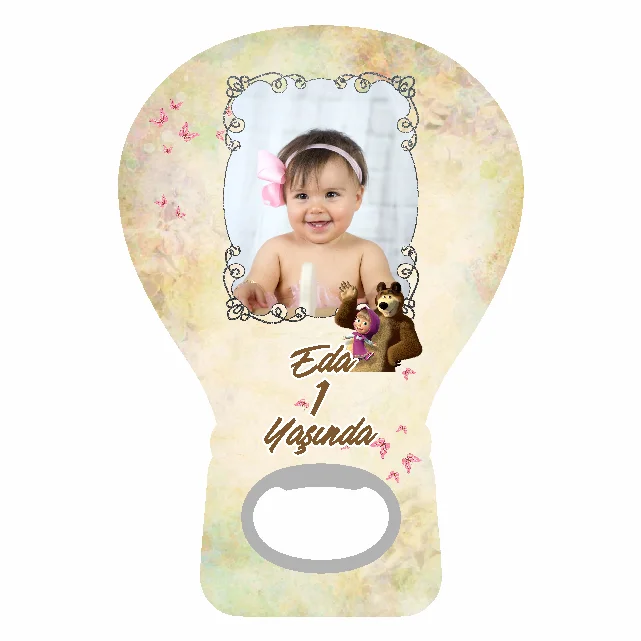 Maşa İle Koca Ayı Temalı Balon Açacak Magneti